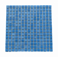 Мозаика стеклянная AquaViva Blue чип 20х20х4 мм
